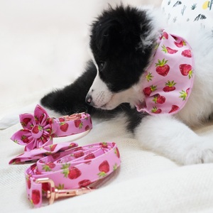 Dây Đai Thú Cưng Dâu Tây Điều Chỉnh Được Vòng Cổ Thắt Nơ Cho Chó Quà Tặng Sinh Nhật Đám Cưới - Product Image 5