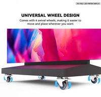 Portable P2.5 Triple Pliant Affiche LED Affichage GOB P1.5 P1.8 Intérieur Ultra-mince Électronique Pliant Affiche Led Écran D'affichage