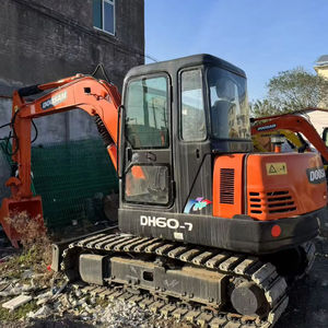 รถขุดขนาดเล็ก Doosan DH60-7 6 ตัน ประสิทธิภาพเยี่ยม มือสอง ใช้งานน้อย ชั่วโมงการทำงานต่ำ เครื่องยนต์ เกียร์ มอเตอร์ ของแท้ - Product Image 1