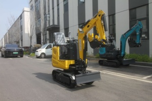 Mini Excavadora bibo de 1.8 Toneladas, 1 Tonelada, 600 kg, Mini Excavadora Pequeña con Certificación EPA/CE, Nueva, Precio Económico, Mini Excavadoras en Venta - Product Image 3