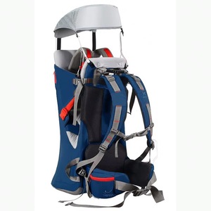 Muestra gratuita de mochila portabebés ergonómica premium para viajes al aire libre con marco externo de aluminio - Product Image 5