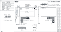 Módulo LCD TFT de 7 Pulgadas, 800*480, 40 Pines, RGB, 500 Nit, -20~+70°C, Pantalla LCD para Equipos de Automatización Industrial HMI