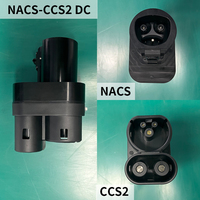 Nouvel adaptateur EV NACS vers CCS2, convertisseur de connecteur de charge EVSE, station de charge NACS vers voiture CCS2