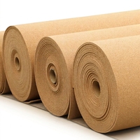 DINGYE Rouleau de liège auto-adhésif haute densité 3 mm, insonorisant, absorbant les chocs, feuille de liège naturel pour décoration murale, bricolage