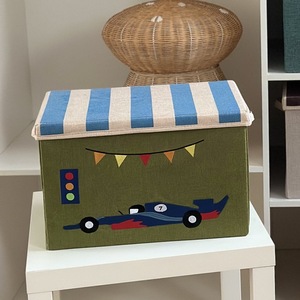Caja de Almacenamiento Lavable con Tapa para Uso Doméstico, Organización de Ropa, Cesta de Almacenamiento de <span class=keywords><strong>Juguetes</strong></span>, Caja de Almacenamiento para Maletero de Coche - Product Image 6