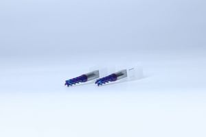Fresa de Precisión de 65HRC y 4mm, Recubierta de Carburo con Nanométrico Azul, 65 Grados, ODM OEM, para Fresado de Alta Velocidad - Product Image 4