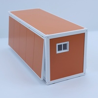 Modelo de cápsula móvil hogar contenedor de envío casas listas para vivir casa modular prefabricada casa prefabricada 2 3 4 5 dormitorios