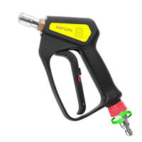 Pistol Air Bertekanan Tinggi New Bear Crystal 4500PSI Nozzle Cuci Mobil Rumah Tangga 0.73kg Grosir