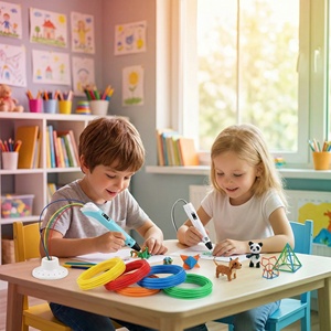 Stylo d'impression 3D semi-automatique rechargeable Starlink XCB-06(S) pour l'éveil à la pensée spatiale, modèle plastique, jouet pour enfants - Product Image 3
