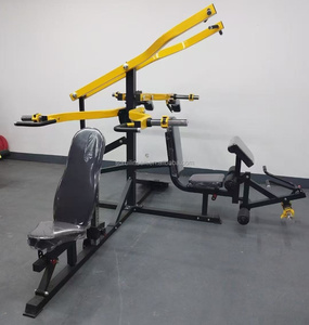 Ensemble <span class=keywords><strong>de</strong></span> gymnastique à domicile professionnel RLS Fitness Machine multifonctionnelle à 3 stations Équipement en acier multifonctionnel - Product Image 2