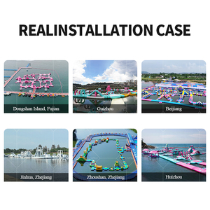 פארק מים מתנפח צף AirFunPro, משחקי מים מתנפחים, פארק שעשועים - Product Image 6