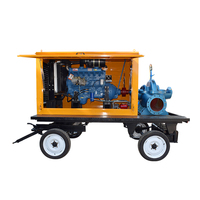 Pompe à eau haute pression diesel 50 CV à grand débit (200-250 m³/h) pour l'irrigation agricole et le drainage des inondations – Approvisionnement direct usine