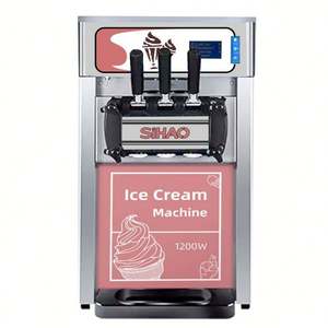 Entrepôt de l'UE bonne vente 3 saveur sorbetière molle Machine à crème glacée Machine à crème glacée automatique - Product Image 6