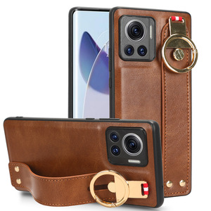 Étui de protection multifonctionnel en cuir PU avec dragonne pour <span class=keywords><strong>Motorola</strong></span> <span class=keywords><strong>Edge</strong></span> <span class=keywords><strong>30</strong></span> Ultra/Moto <span class=keywords><strong>X30</strong></span> <span class=keywords><strong>Pro</strong></span> Back Cover - Product Image 1