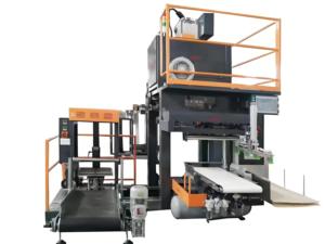 <span class=keywords><strong>Machine</strong></span> d'emballage automatique d'ensachage 10kg ~ 50kg <span class=keywords><strong>Machine</strong></span> d'emballage entièrement automatique de granulés d'alimentation d'engrais