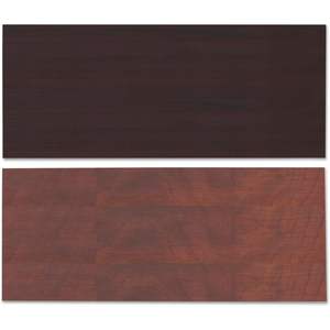 Tablero de Mesa Rectangular Reversible Alera de Laminado, 71.5 x 29.5, Color Cerezo/Mogoní Medio, para Mesas de Conferencia - Product Image 1