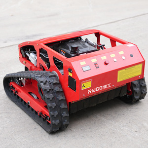 Tondeuse à gazon télécommandée Rygo Mini Track, moteur 4 temps à essence, lame rotative professionnelle, fonction mulching - Product Image 2