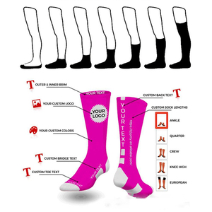<span class=keywords><strong>Chaussettes</strong></span> de sport antidérapantes avec logo personnalisé, <span class=keywords><strong>chaussettes</strong></span> de football athlétiques antidérapantes pour hommes - Product Image 5