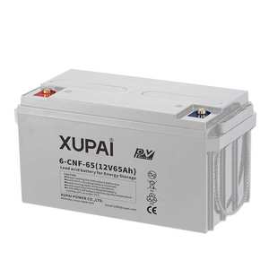 XUPAI 6-CNF-65 12V 65Ahディープサイクルジェルバッテリー1500 + サイクル & メンテナンスフリー - Product Image 1
