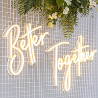 Letreros de Neón Personalizables con la Frase 'All You Need Is Love', Luces LED con Clasificación IP65, Decoración para Bodas, Envío Directo, 22 Colores Atenuables, Nuestra Colección