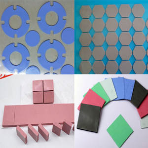 1 מ מ "מ כרית סיליקון מוליך תרמית סקירה סיליקון אדום עמיד למים קצף גומי גיליון בידוד גליל - Product Image 5