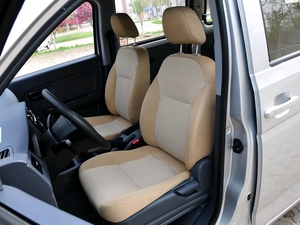 Wuling rongguang giá rẻ <span class=keywords><strong>Vans</strong></span> <span class=keywords><strong>5</strong></span> chỗ ngồi đôi hàng xe tải nhỏ trái chỉ đạo vải ghế xe bán tải chở hàng không gian lớn làm Trung Quốc - Product Image 6