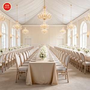Sillas de Resina Apilables Estilo Luis XV para Alquiler, Ideales para Eventos, Bodas, Fiestas y <span class=keywords><strong>Banquetes</strong></span> - Product Image 3