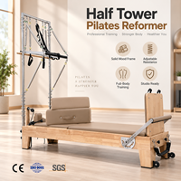 Machine de Pilates Reformer en bois de haute qualité, personnalisable, vente en gros pour studio de Pilates et de yoga