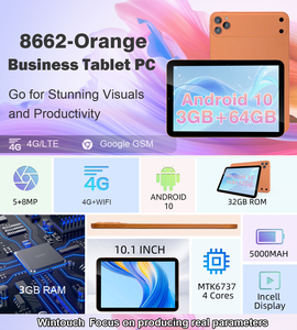 Nouvelle tablette Android 10 pouces Octa Core MTK, vente chaude directe usine, 3 Go <span class=keywords><strong>de</strong></span> RAM, 64 Go <span class=keywords><strong>de</strong></span> <span class=keywords><strong>stockage</strong></span>, écran IPS 1280x800, Wi-Fi portable - Product Image 3
