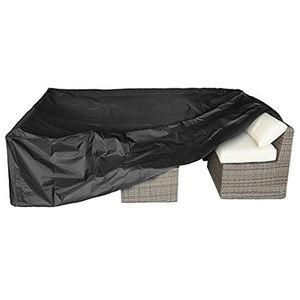 Logo personnalisé universel 210D Oxford ensemble de canapés d'extérieur housses de meubles de Patio housses de meubles de <span class=keywords><strong>jardin</strong></span> imperméables - Product Image 1