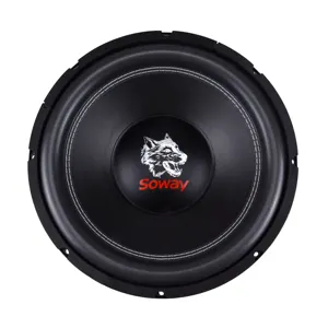 Soway SW-1208 2022 novo modelo de alta qualidade subwoofers, alta potência 400w 12 polegadas bobina de voz para o carro subwoofer 12 polegadas