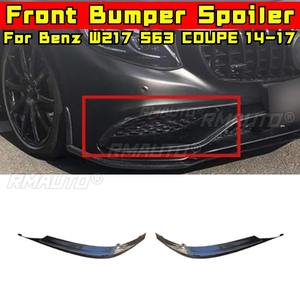 Difusor Lateral de Parachoques Delantero de Fibra de Carbono Real para Mercedes Benz Clase S COUPE W217 S63 BR 14-17 - Product Image 2