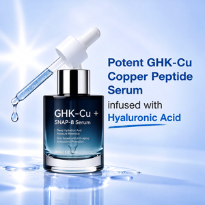 เซรั่ม GHK Cu SNAP 8 เปปไทด์ ประกอบด้วยคอปเปอร์ไตรเปปไทด์ 1 โซเดียมไฮยาลูโรเนต ช่วยเติมความชุ่มชื้น ล็อคความชุ่มชื้น บำรุงผิว - Product Image 5