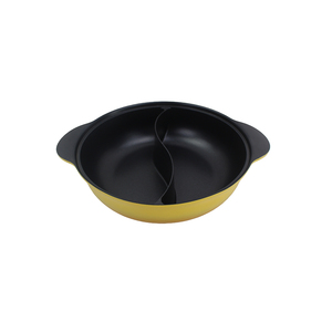 Marmite multifonctionnelle durable et facile à nettoyer, en aluminium avec revêtement antiadhésif, idéale pour les repas à la maison et les fêtes. - Product Image 4