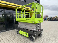Plateforme élévatrice à ciseaux électrique ZS1012HD 10m, plateforme de travail en hauteur, acier haute vitesse, capacité 2 personnes, empattement 1850, 4,5KW