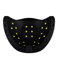 Lámpara Profesional UV LED para Uñas de 48W, 24 Perlas, Doble Longitud de Onda 365+405nm, Sensor Táctil, Temporizador 30/60/90, Secador de Gel para Salón