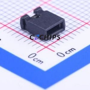Z-207002P0-0000 Shorting Cap / Jumper Cap P=2.54mm Connector 2.54mm Open Top Type 3A - Product Image 2