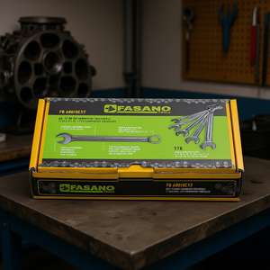 Fasano 17 <b>Pc</b> Combination Wrench <b>Set</b> 6-22 Mm 12 Pt Poligonali Auto Repair Tool - Product Image 3