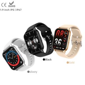 NUEVO Reloj Inteligente Deportivo CY12 con Pantalla de 1.9 Pulgadas, Reproductor de Música, Llamadas Bluetooth, Frecuencia Cardíaca, Presión Arterial, NFC, Asistente de Voz con IA, IP67, Android e IOS - Product Image 1