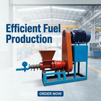 Machine de fabrication de charbon de biomasse pour la production de combustible écologique à partir de coques de noix de coco, de sciure de bois et de balle de riz