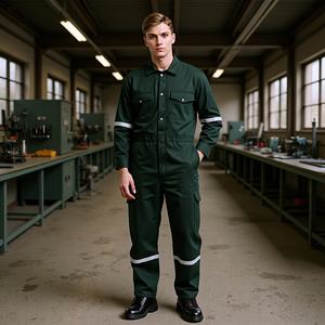 Overoles Ignífugos FRNATURTEX 100% Algodón Xkdz-210565 Para las Industrias de Minería de Carbón, Petróleo y Gas - Product Image 4