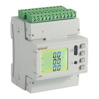 Compteur d'énergie multicanal Acrel ADW200-D16-4S avec module ct compteur d'électricité lorawan transformateur de type ouvert (limite supérieure 600A)
