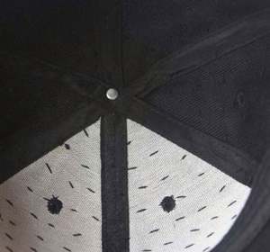 Gorra de béisbol unisex estilo punk, rock, hip hop, con remaches plateados y pinchos, de tela común, con hebilla dorada de cobre, para deportes al aire libre - Product Image 3