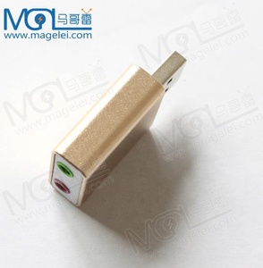 <span class=keywords><strong>Card</strong></span> âm thanh giao diện USB hợp kim nhôm ngoài, giá nhà máy, <span class=keywords><strong>7.1</strong></span> kênh, cắm là chạy - Product Image 3