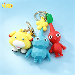 Porte-clés transfrontalier <span class=keywords><strong>Pikmin</strong></span>, Figurine 3D Pendentif Porte-clés Peripherique Nintendo <span class=keywords><strong>Pikmin</strong></span> 4 - Product Image 1
