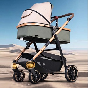 Carrello alto per <span class=keywords><strong>passeggino</strong></span> doppio pieghevole automatico 3 in 1 per genitori impegnati - Product Image 3