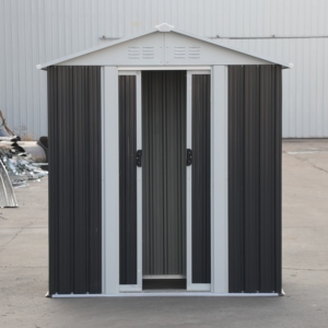 Commercio all'ingrosso 5*3 ft porta porta scorrevole <span class=keywords><strong>in</strong></span> metallo porta porta porta porta porta portiera Grey capannoni <span class=keywords><strong>in</strong></span> lega di alluminio telaio ODM & OEM - Product Image 2