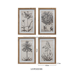 INNOVA-pintura al óleo de flor pintada a mano, arte de pared, decoración de granja rústica Pastoral, lienzo de cartón ecológico, venta al por mayor - Product Image 2