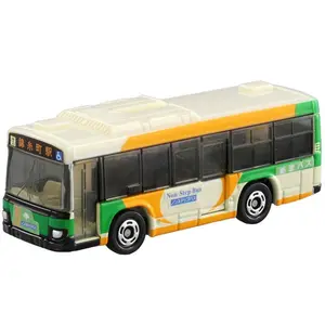 Tomy Mini 1/64 Mainan Logam Kecil Diecast Paduan Isuzu Erga Toei Bus Die Cast Mainan Model Mobil Bus
