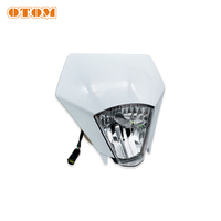 Ensemble de phares LED pour moto tout-terrain OTOM 2024 EC ES EW 250-500 Enduro Dirt Bike Head Light Mask pour GASGAS